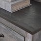 Ashley Bronyan 4-Piece Queen Bedroom Set in Dark Gray, , large
