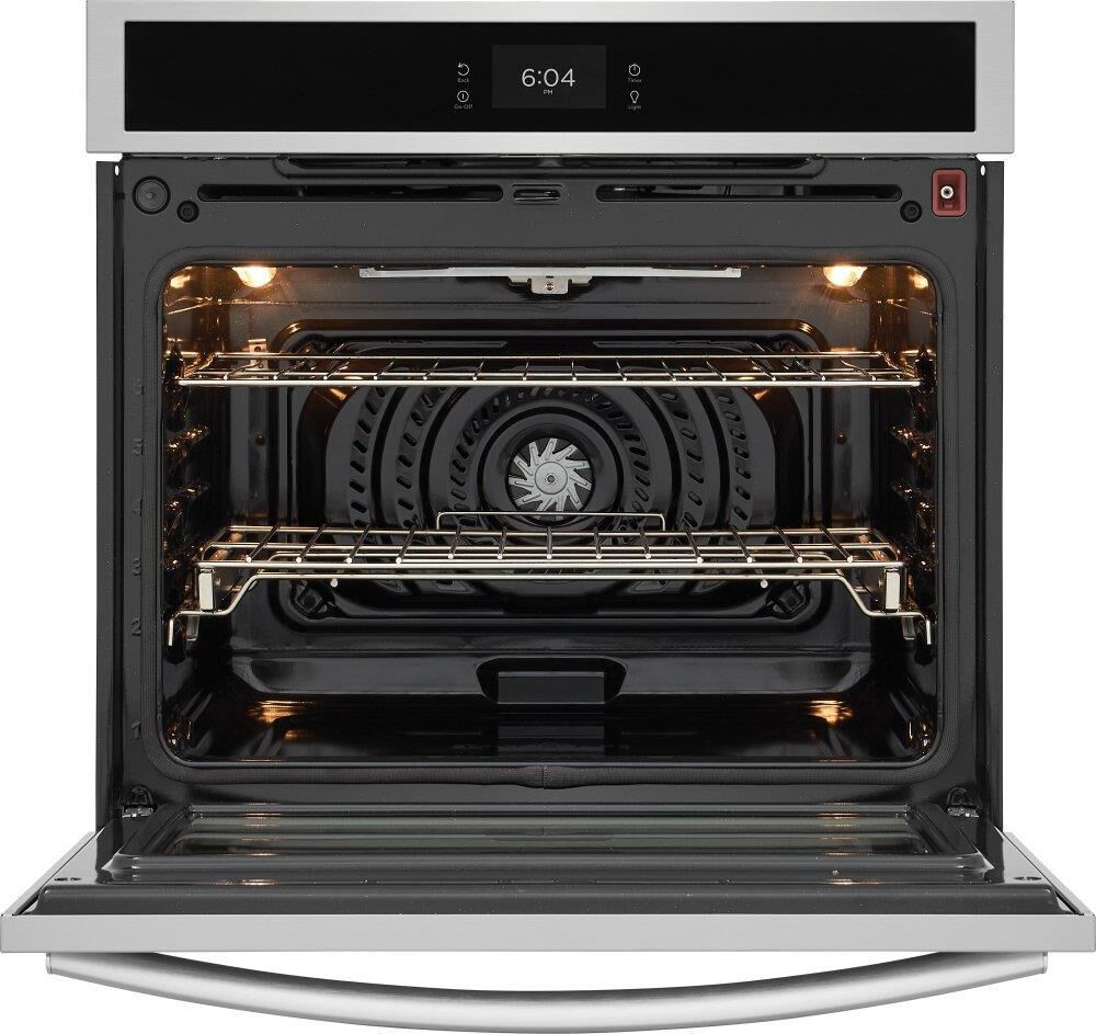 Frigidaire Gallery 30" Single Wall Oven with Stone Baked Pizza in Stainless Steel, , large
