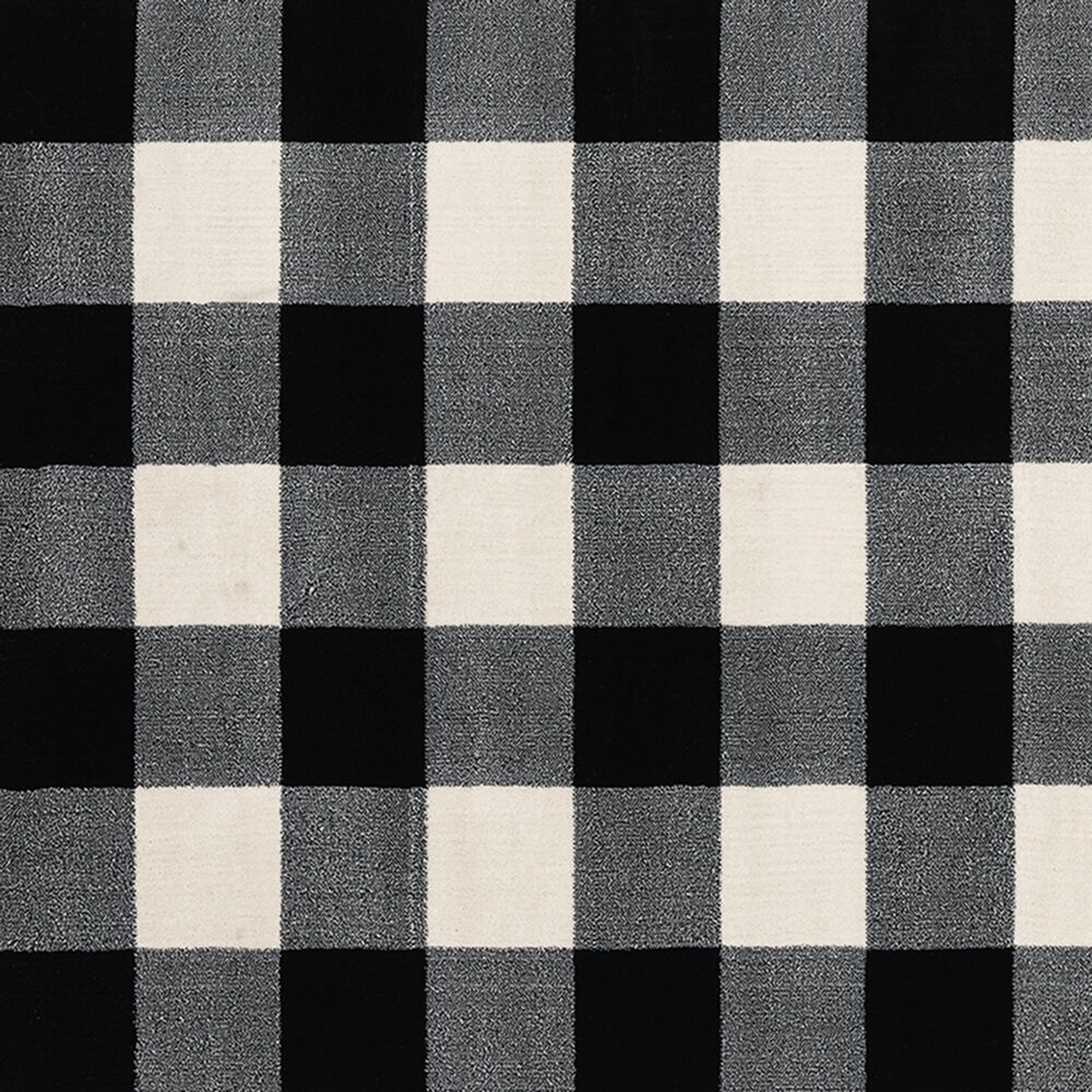 Oriental Weavers Georgia Geometric 678D0 7&#39;10&quot; x 10&#39;10&quot; Black and Ivory Area Rug, , large