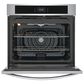 Frigidaire 2-Piece Kitchen Package with Stainless Steel 5.3 Cu. Ft. Single Electric Wall Oven and Black 30" Induction Cooktop, , large