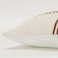 Rizzy Home 14" x 20" Striped Polyester Filled Lumbar Pillow in Natural and Camel, , large