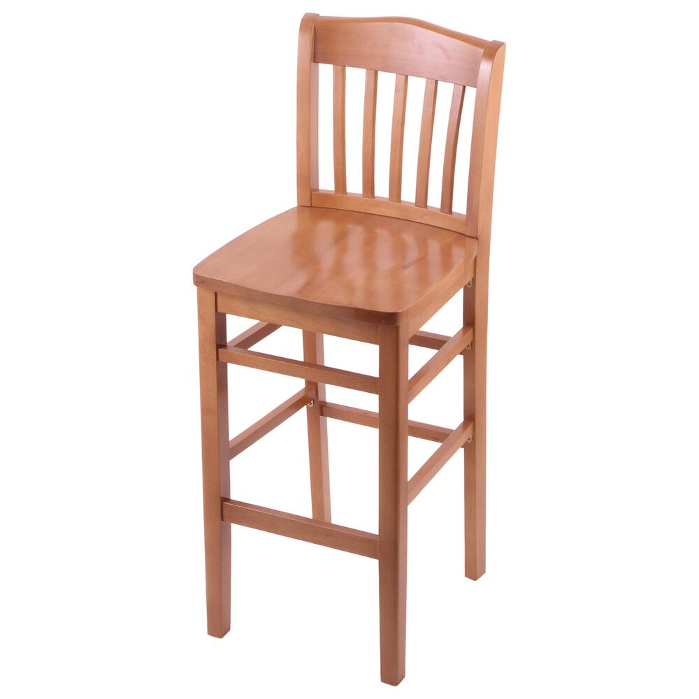 Holland Bar Stool 3110 25" Counter Stool with Medium Finish and a Medium Seat, , large