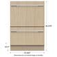 Fisher & Paykel Integrated Double DishDrawer Dishwasher - Panels Sold Separately, , large