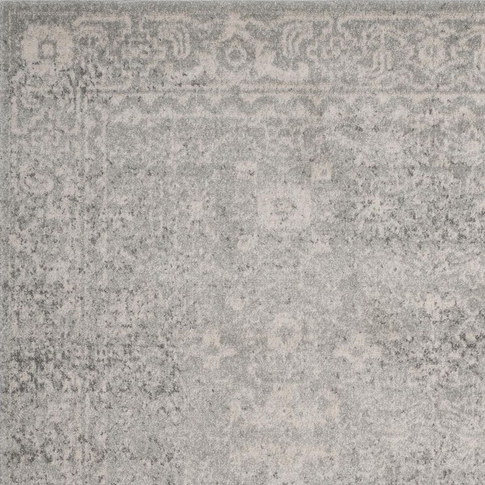 Safavieh Evoke EVK270Z-27 2&#39;2&quot; x 7&#39; Silver/Ivory Runner, , large