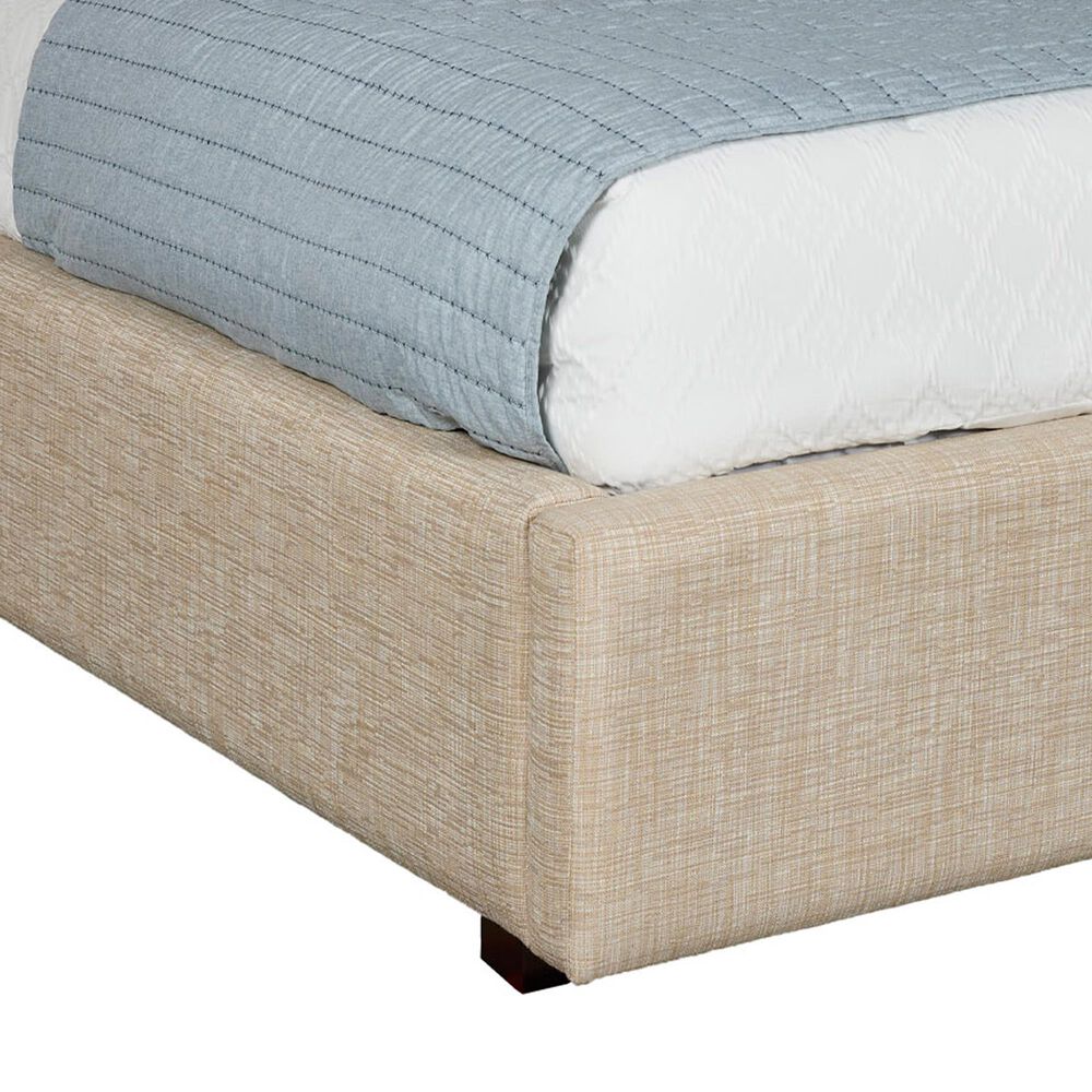 Simeon Collection Kennedy King Storage Panel Bed in Balanced Fossil, , large