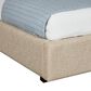 Simeon Collection Kennedy King Storage Panel Bed in Balanced Fossil, , large