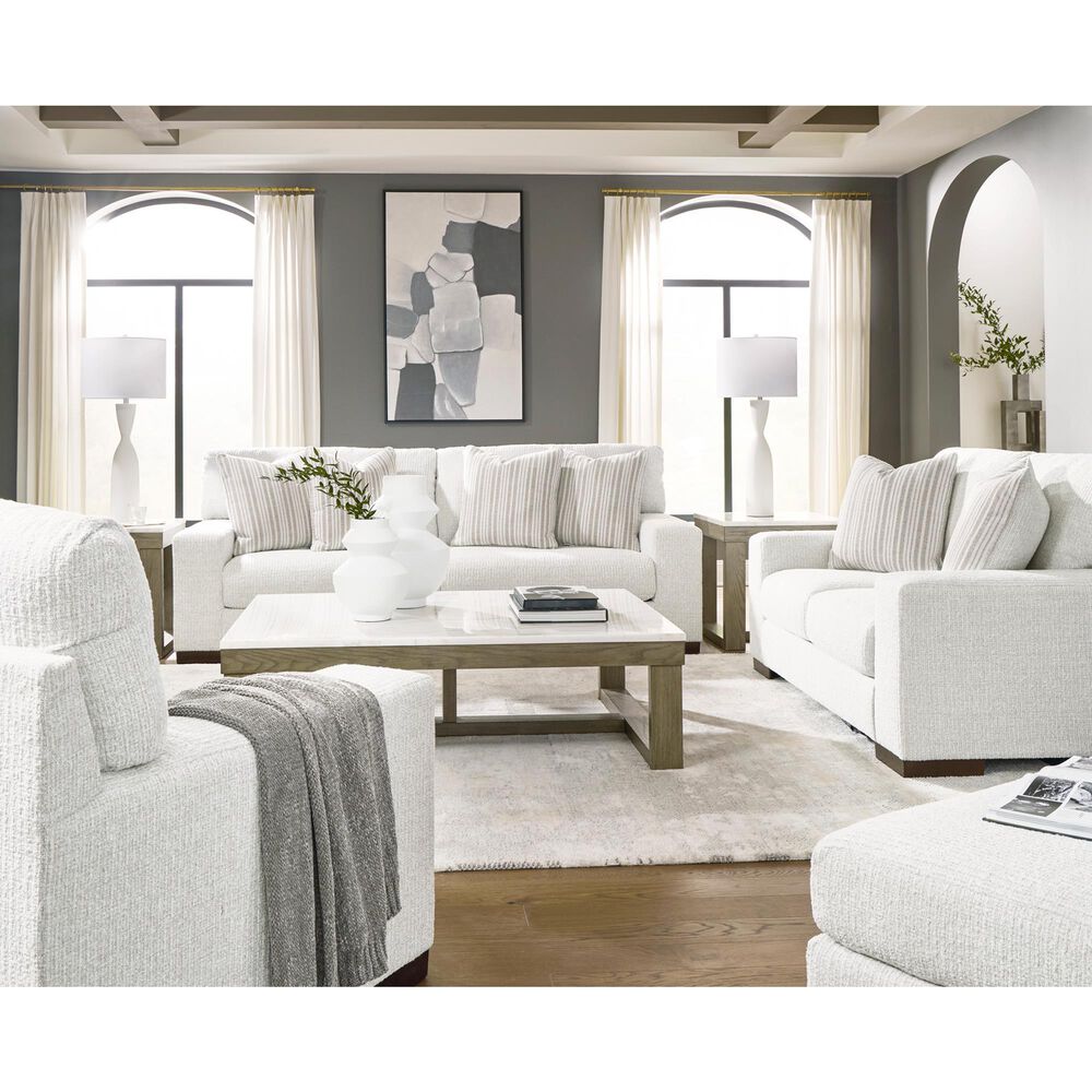 Ashley Hartside Ottoman in Frosted with Next-Gen Nuvella Performance Fabric, , large
