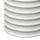 Steve Silver Griffin End Table in White, , large
