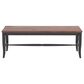 Canadel Champlain Bench in Black/Spice Washed, , large