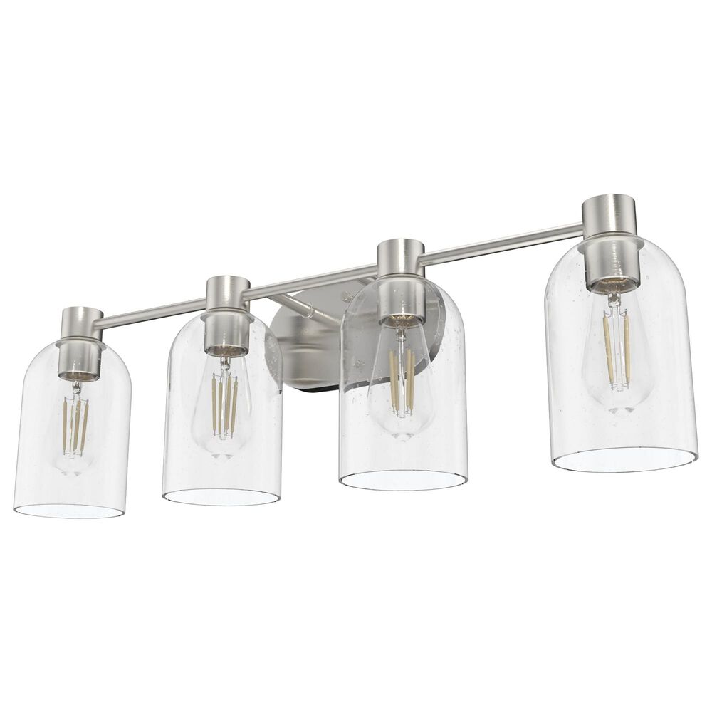 Hunter Lochmeade 4-Light Vanity in Brushed Nickel, , large