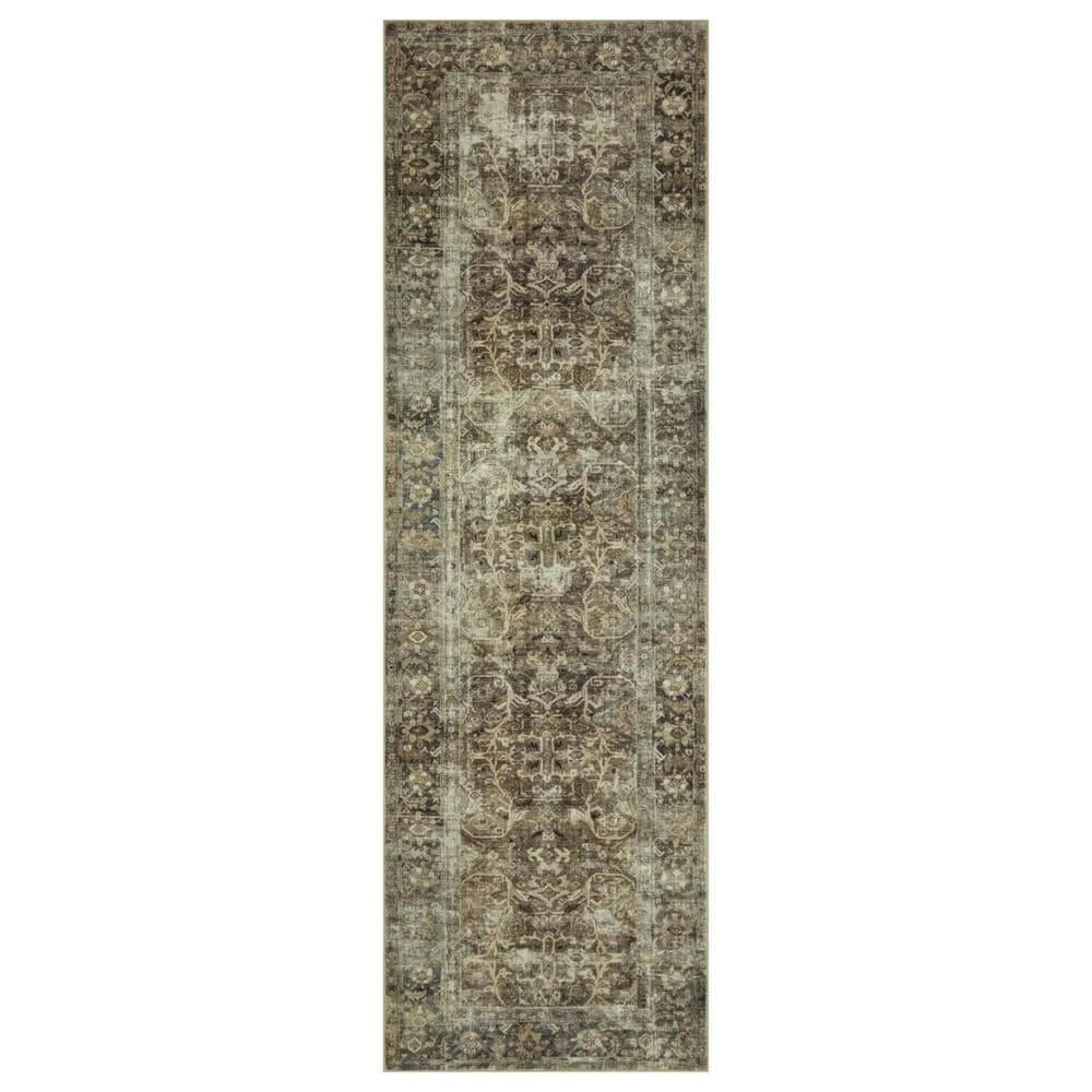 Magnolia Home Sinclair 2" x 5" Pebble and Taupe Area Rug, , large