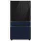 Samsung Bespoke Bespoke 4-Door French Door Refrigerator Top Panel in Charcoal Glass, , large