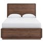Ashley Fortlorn 3-Piece Queen Bedroom Set in Walnut Brown with LED Light, , large