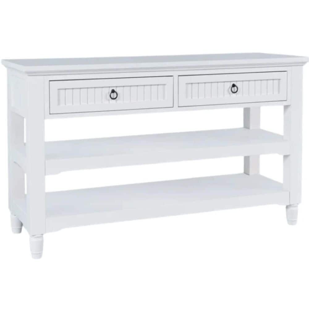 Waltham Westport Sofa Table in White, , large