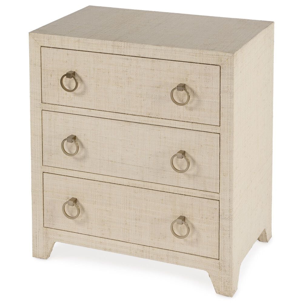 Butler Specialty Company Bar Harbor 3-Drawer Nightstand in Natural, , large