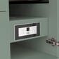 James Martin Vanities Breckenridge 36" Single Bathroom Vanity in Smokey Celadon with 3 cm White Zeus Quartz Top and Rectangular Sink, , large