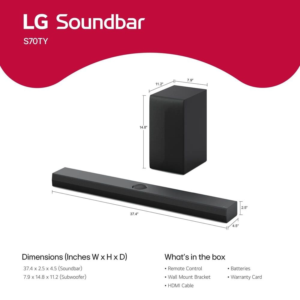 LG 48" Class C6 Series 4K OLED evo AI - Smart TV with 3.1.1 Channel Soundbar System in Black, , large