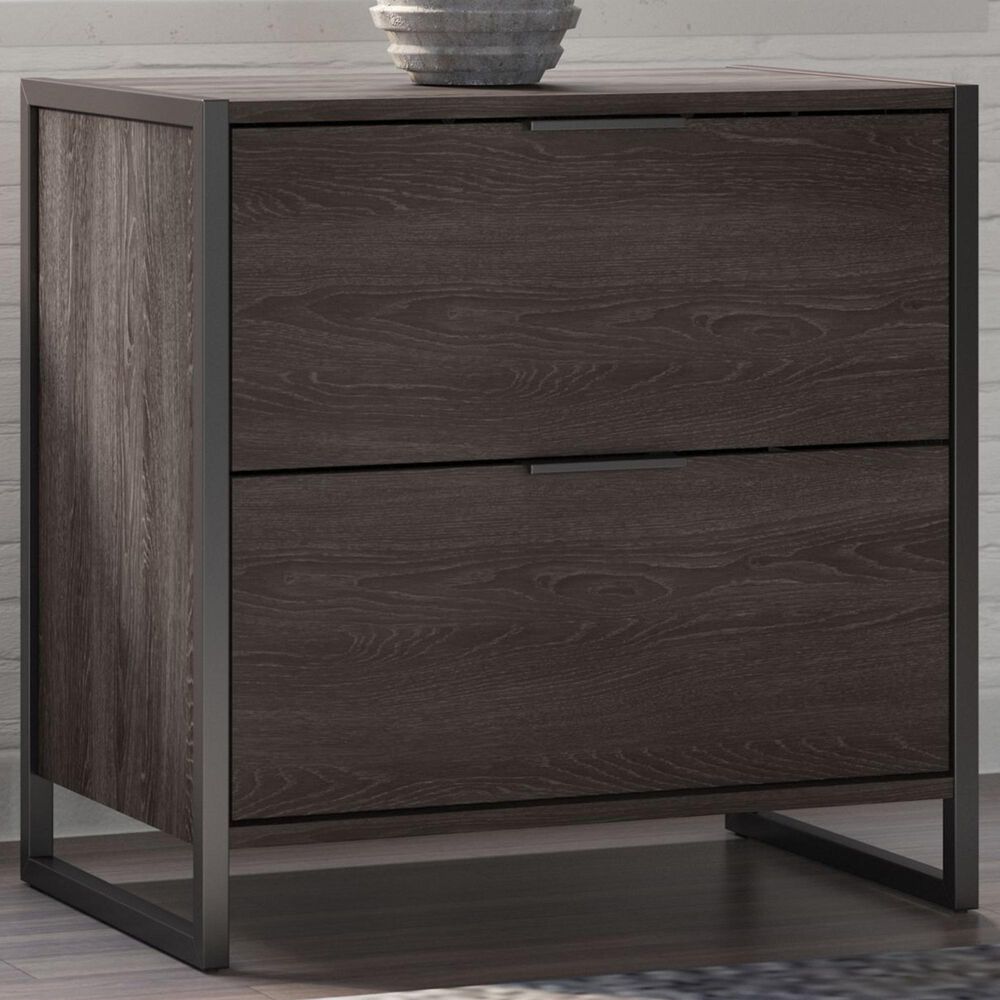 Bush Atria 2-Drawer Lateral File Cabinet in Charcoal Gray, , large