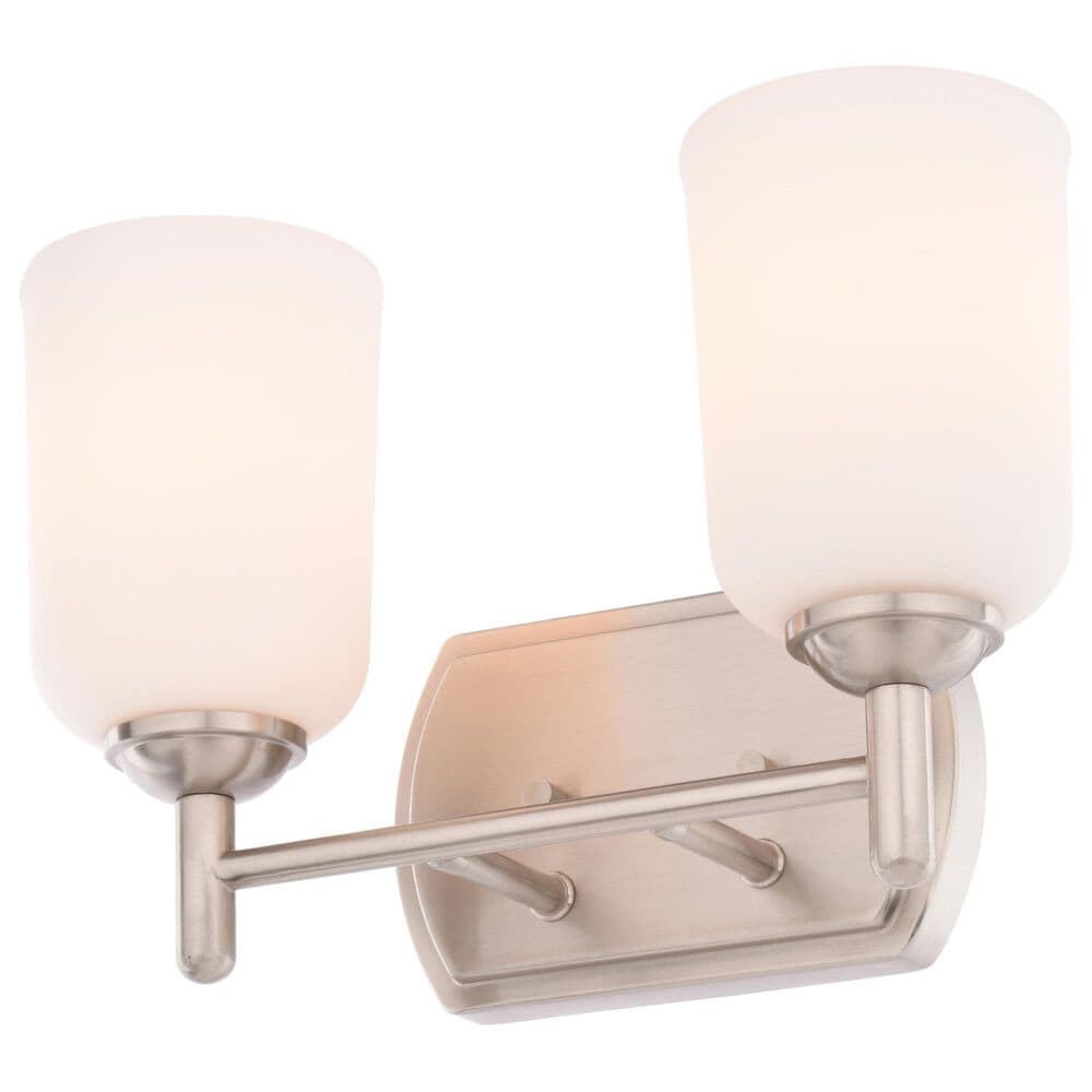 Vaxcel Laurelhurst 2-Light Bathroom Vanity in Satin Nickel, , large