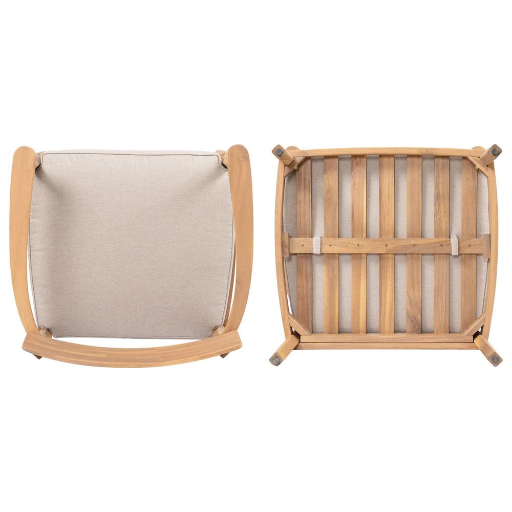 Hearth and Haven MallorcaOutdoor Club Chair in Beige (Set of 2), , large
