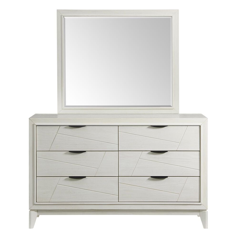 37B Mirror in White, , large