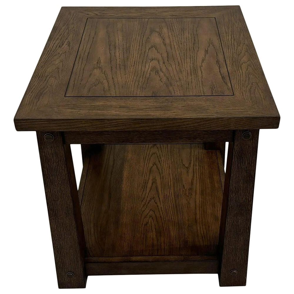 Shannon Hills Lakepoint End Table in Oxford Oak, , large