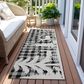 Dalyn Rug Company Wonderland WN32 2"3" x 7"6" Gray Indoor/Outdoor Runner, , large