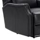 Barcalounger Leather Power Recliner in Shoreham Blue, , large
