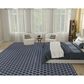 Nourison Twist Reversible 10" x 14" Navy Indoor/Outdoor Area Rug, , large