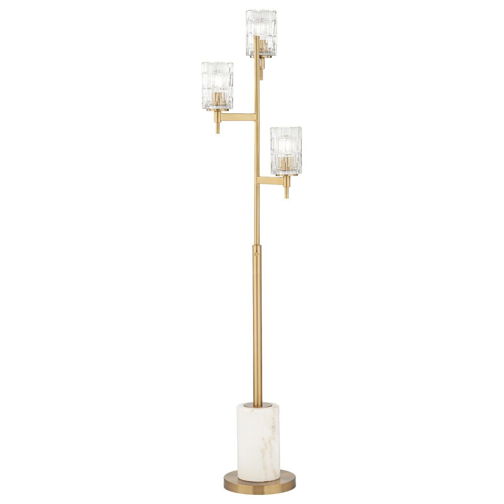 Pacific Coast Lighting Zenko Floor Lamp in Warm Gold, , large