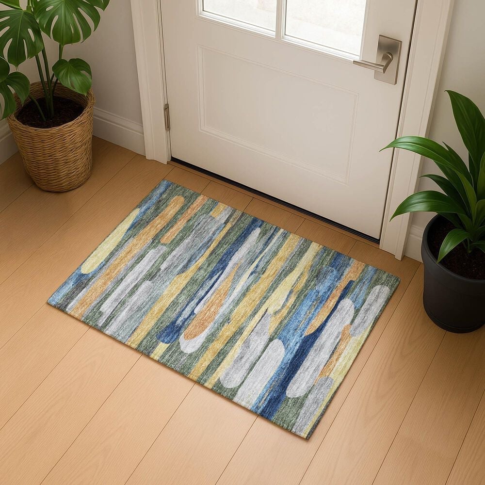 Dalyn Rug Company Kenner KN7 Basil 1'8" x 2'6" Area Rug, , large
