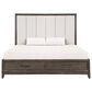 New Heritage Design Landon 3-Piece Queen Bedroom Set with Two Nightstands in Walnut, , large