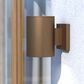 Vaxcel Chiasso 1-Light Outdoor Wall Sconce in Warm Brass, , large