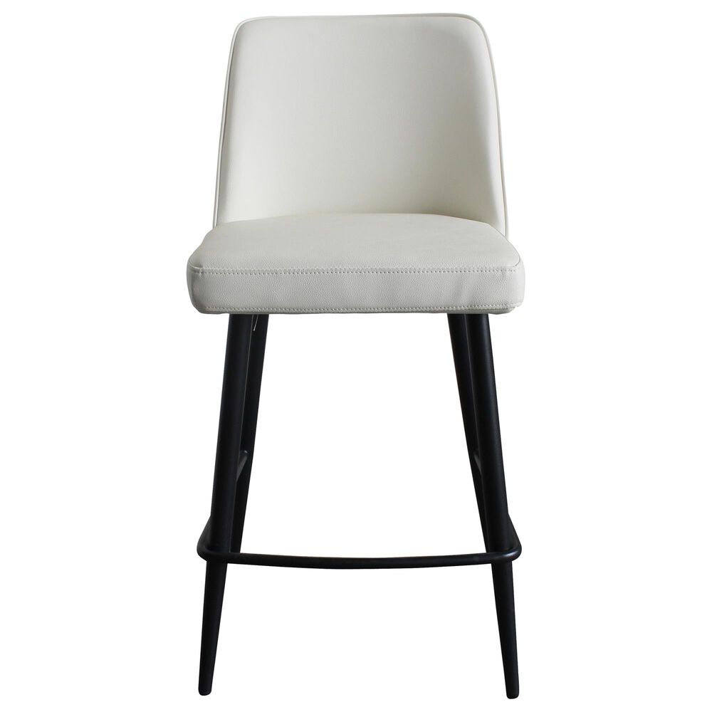 Moe&#39;s Home Collection Emelia Counter Stool in White, , large