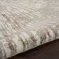 Nourison Metallic 5"3" x 7"3" Grey Mocha and Gold Area Rug, , large
