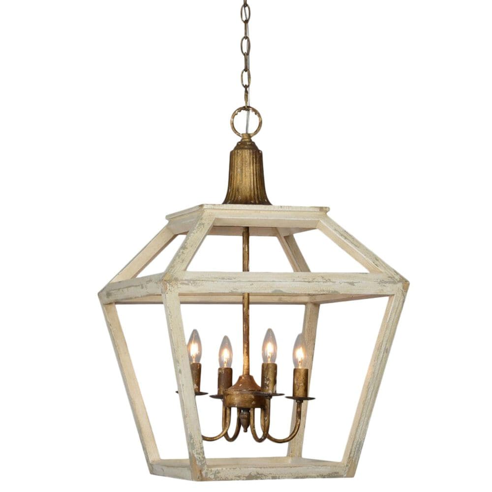 Southern Lighting Emmitt Chandelier in White, , large