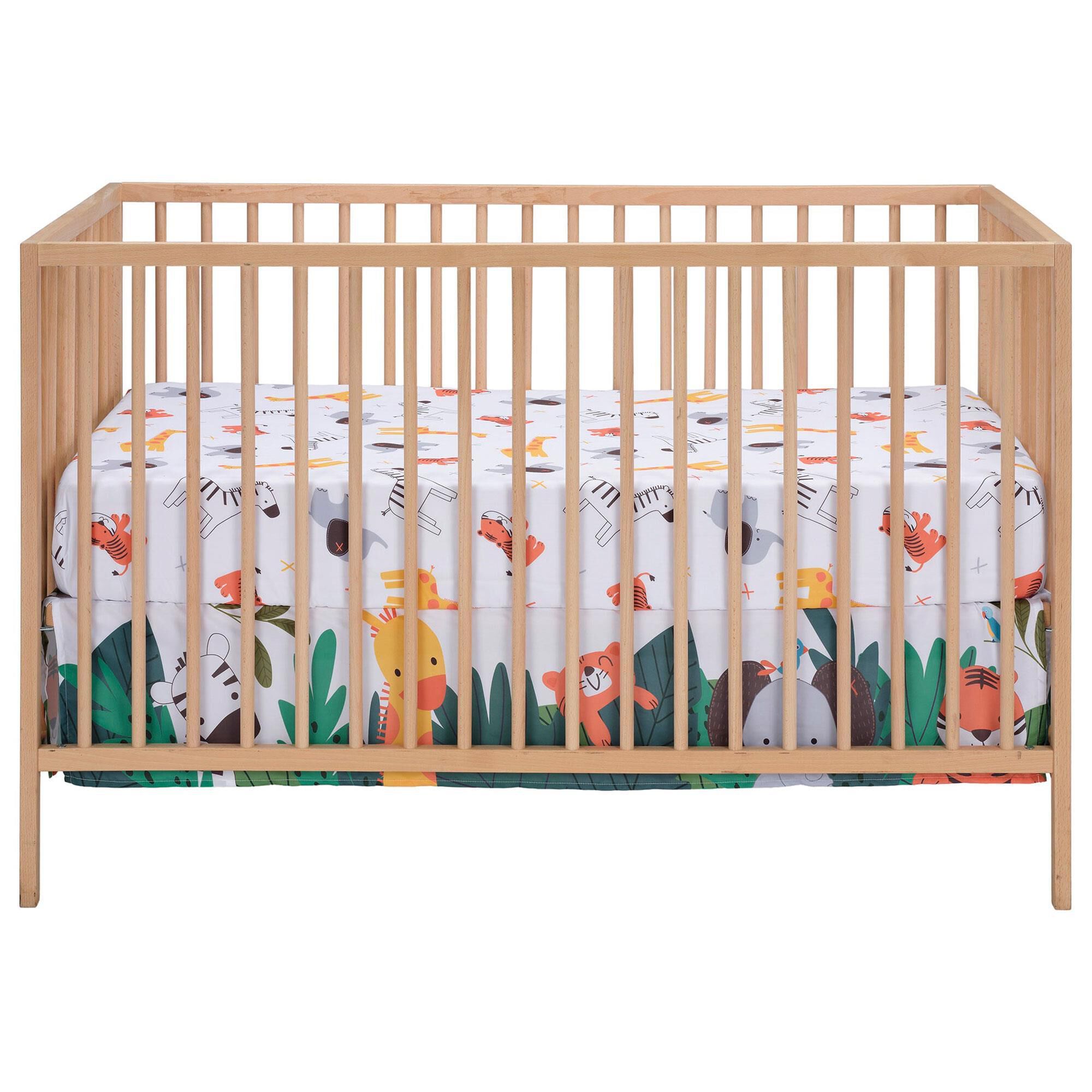 Lambs & Ivy Lollipop Jungle 3-Piece Crib Bedding Set in Gray