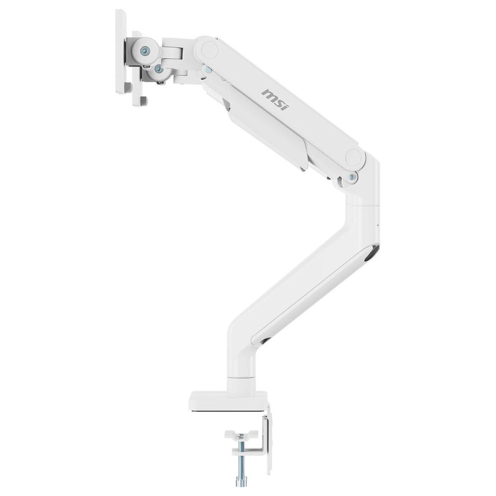 MSI Dual-Arm Monitor Mount for 17 to 45" Displays in Matte White, , large