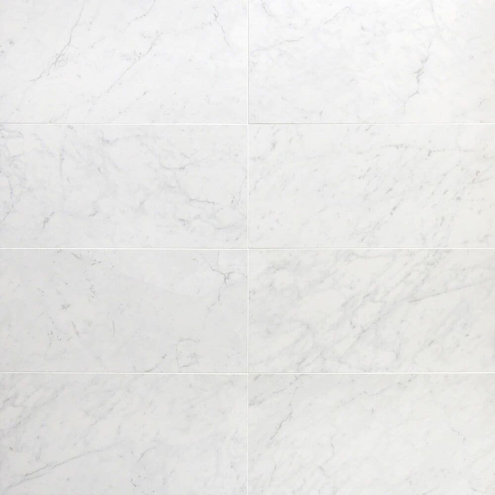 Soho Studio Marmi D'Italia Bianco Gioia 12" x 24" Polished Porcelain Tile, , large