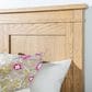 St Claire Home Today"s Traditions 4 Piece Full Platform Panel Bedroom Set in Natural Hickory, , large