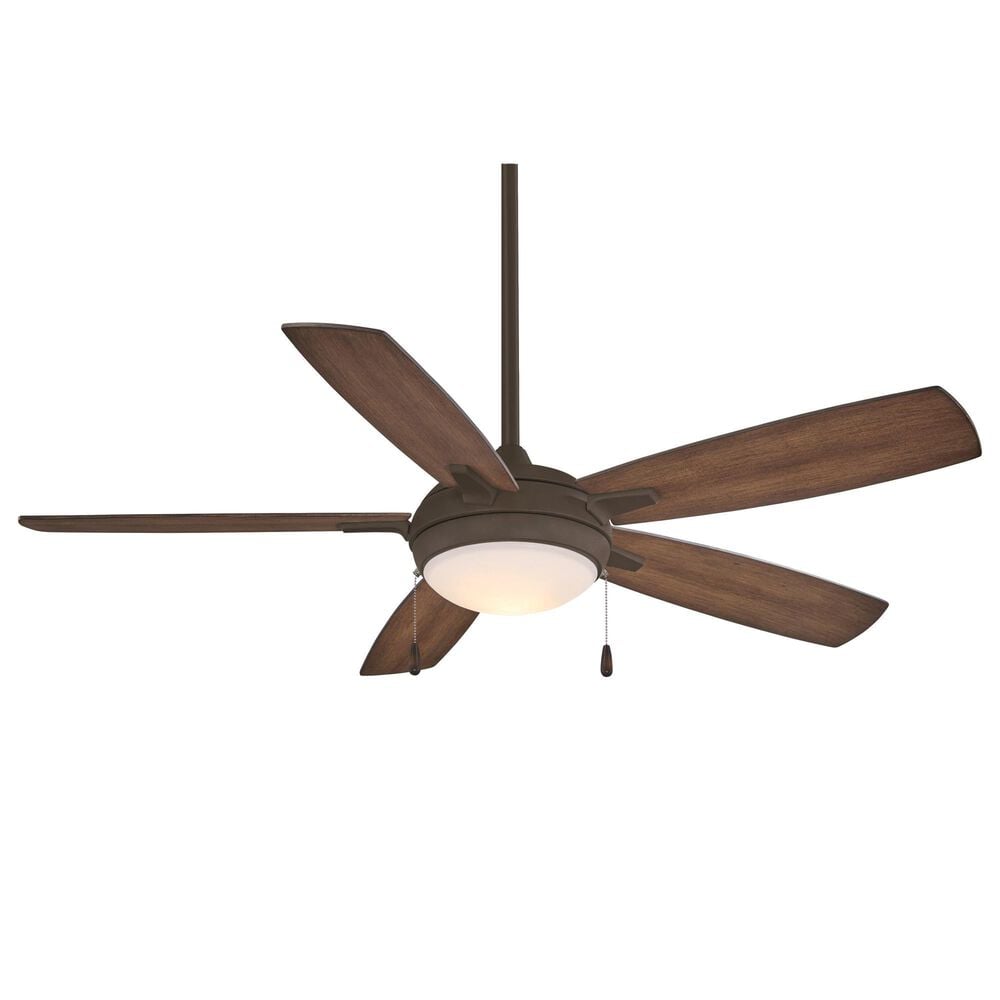 Minka-Aire Lun Aire 54" Ceiling Fan with LED Light in Oil Rubbed Bronze, , large