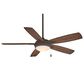 Minka-Aire Lun Aire 54" Ceiling Fan with LED Light in Oil Rubbed Bronze, , large