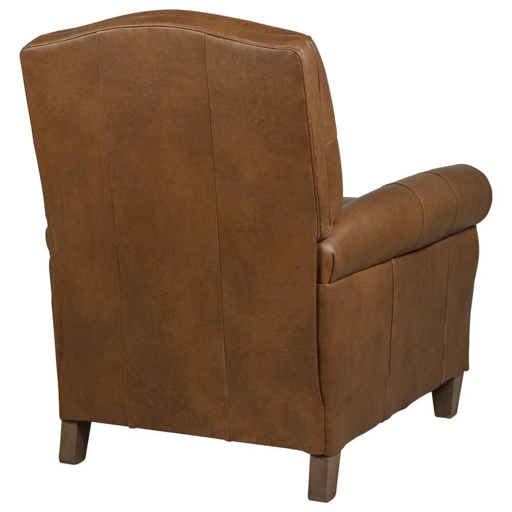 Smith Brothers Push Back Recliner in Brown, , large