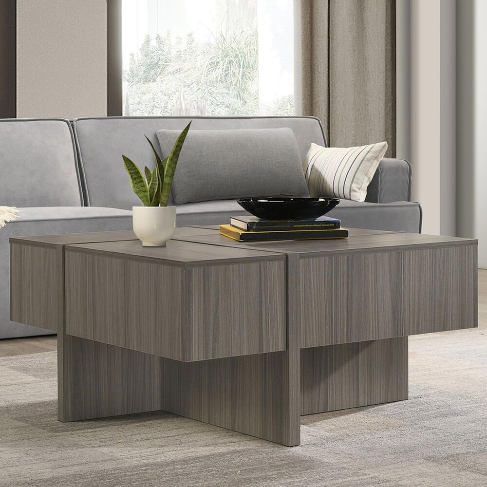 Mayberry Hill Martina Coffee Table in Grey, , large