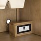 James Martin Vanities Hudson 48" Single Bathroom Vanity in Light Natural Oak with 3 cm White Zeus Quartz Top and Rectangular Sink, , large