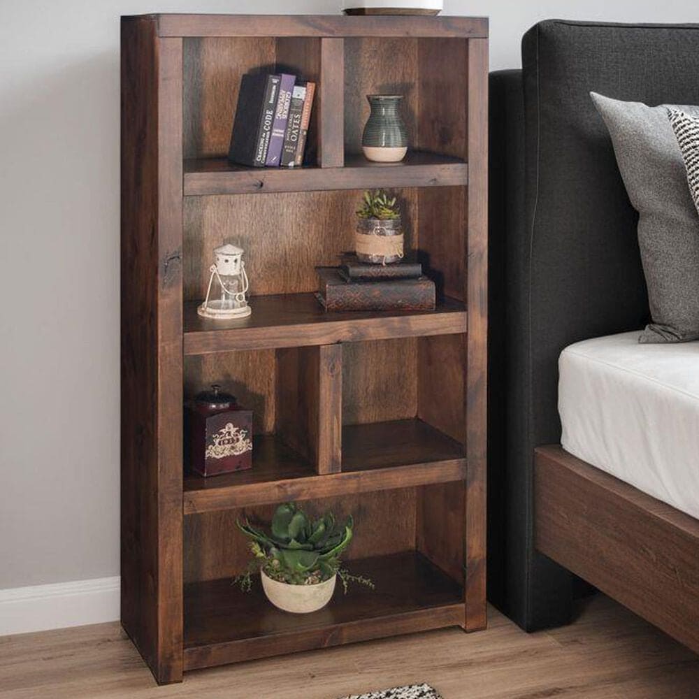 Legends Home Sausalito 64" Bookcase in Whiskey, , large