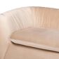 Baxton Studio Adanna Stationary Sofa in Champagne Beige Velvet, , large