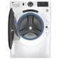 GE Appliances 4.8 Cu. Ft. Front Load Washer and 7.8 Cu. Ft. Electric Dryer Laundry Pair in White, , large