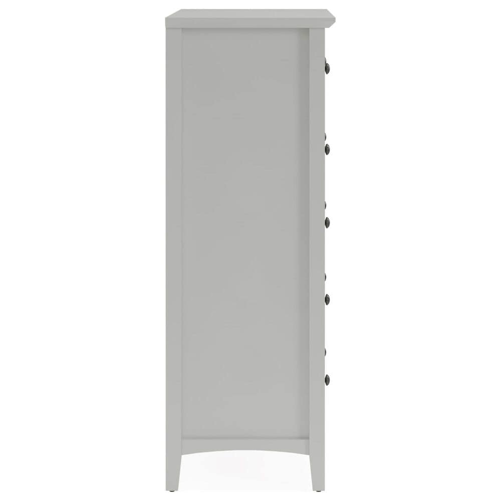 Urban Home Grace 5-Drawer Chest in Elephant Grey, , large