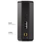 NETGEAR Nighthawk RS150 Dual Band Wi-Fi 7 Router in Black, , large
